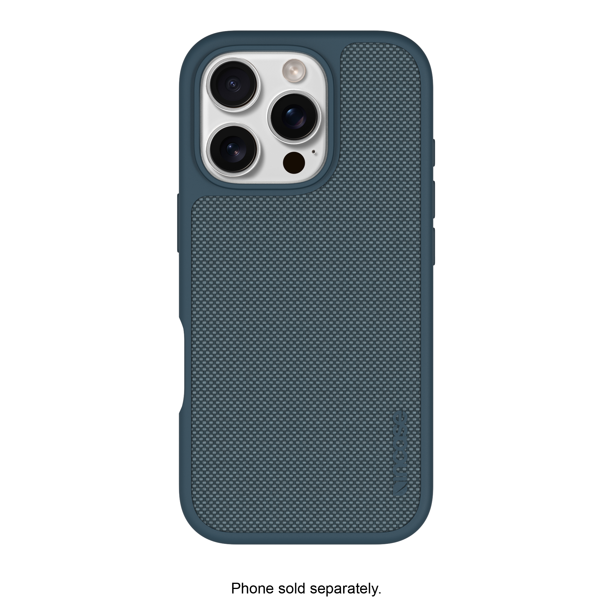 Incase - Facet Case with MagSafe for Apple iPhone 16 Pro - Slate Blue Nylon - Front_Zoom