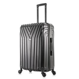 InUSA - Vasty Lightweight Hardside Spinner Luggage 24" - Black