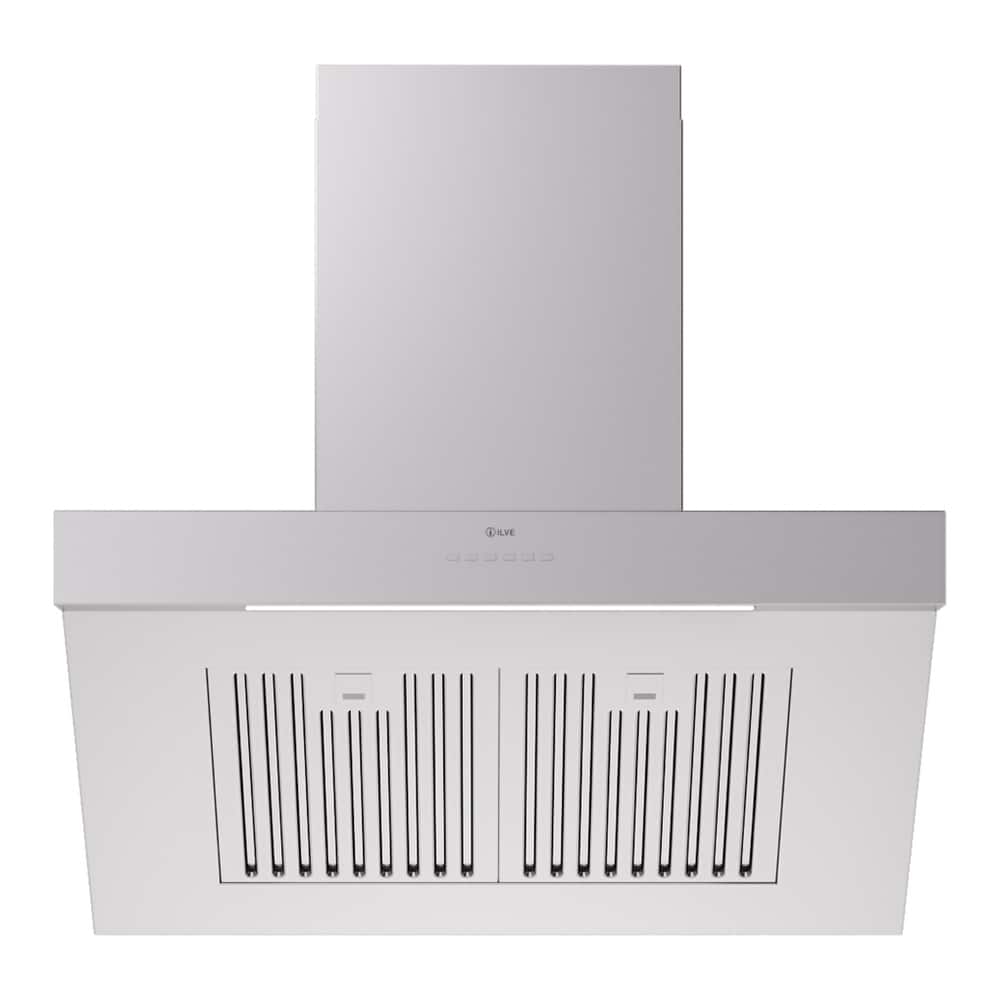 ILVE - 30 inches - Externally Vented - Wall Range Hood - Stainless Steel
