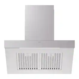ILVE - 30 inches - Externally Vented - Wall Range Hood - Stainless Steel
