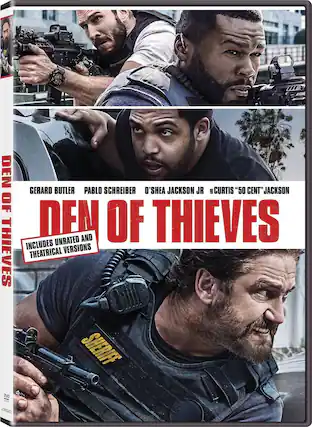 Front. Den of Thieves - DVD.
