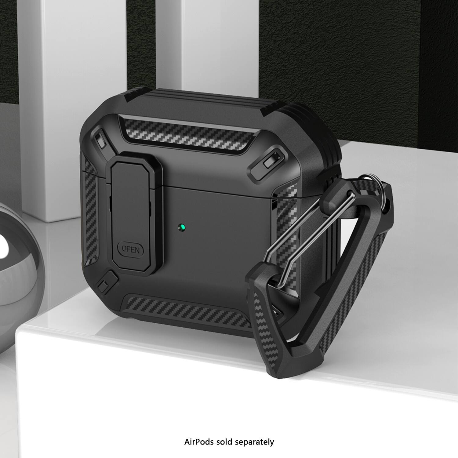 AirPods sold separately.