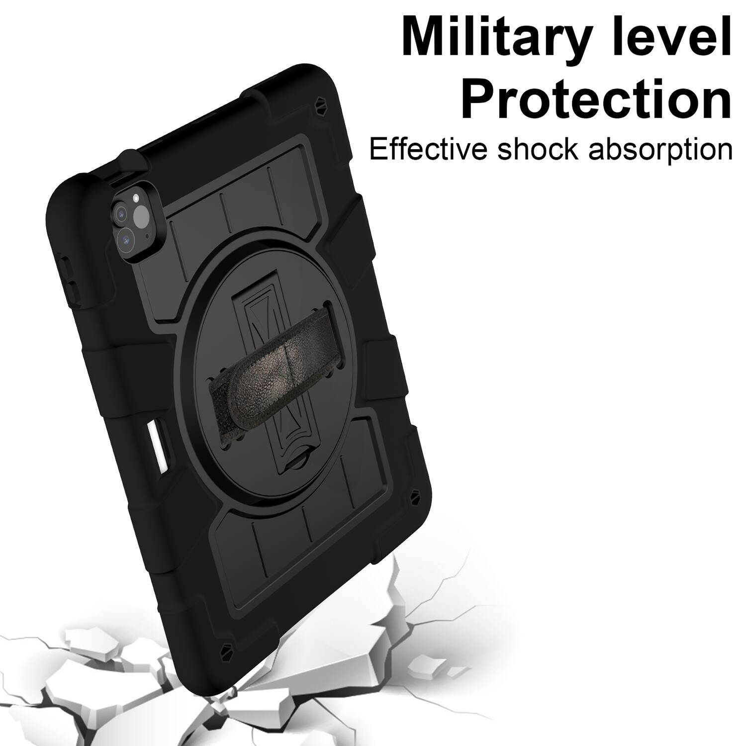 Military level Protection  
Effective shock absorption
