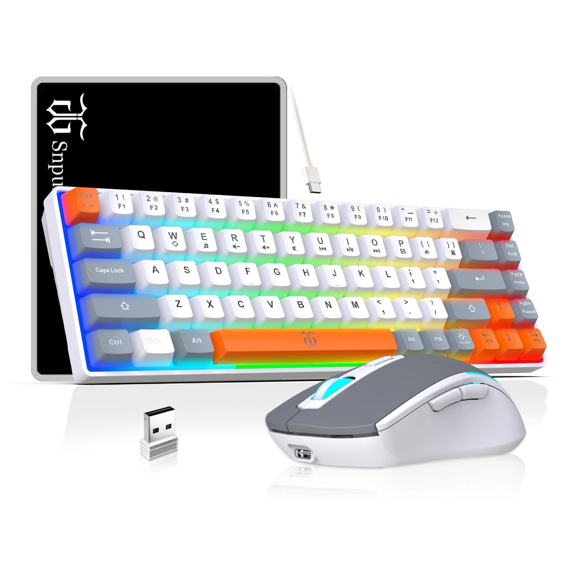 White Gray Orange Combo