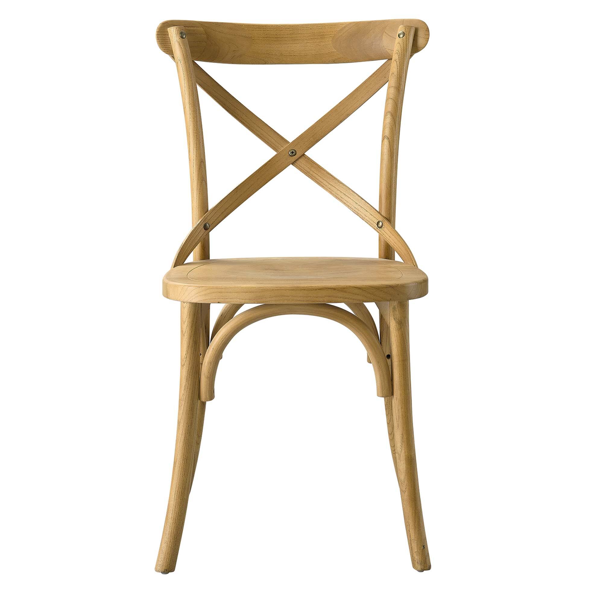 Alt View 1. Modway - Gear Dining Side Chair by Modway - Brown.