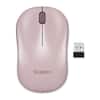 Front. Staples TECH - Wireless Ambidextrous Optical USB Mouse - Pink.