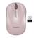 Front. Staples TECH - Wireless Ambidextrous Optical USB Mouse - Pink.