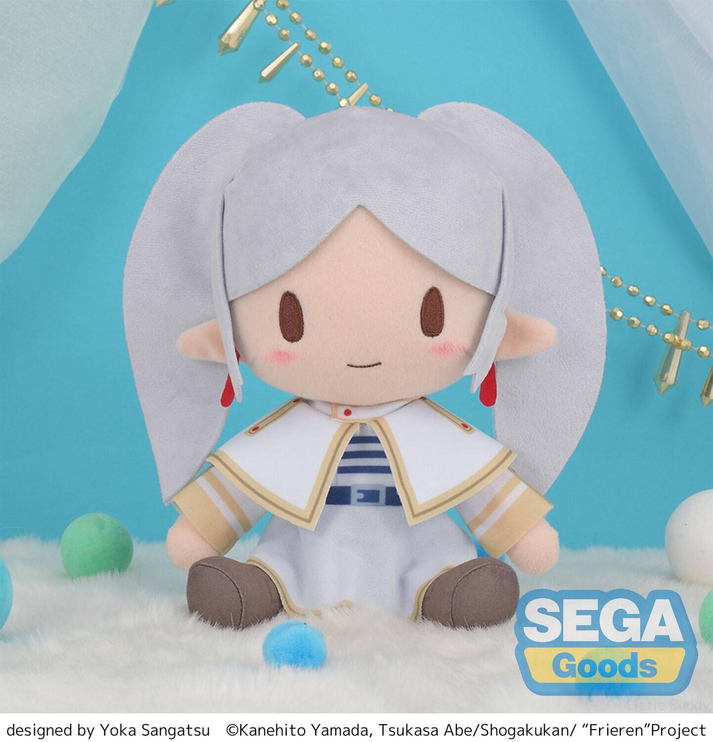 SEGA Goods

Little Buddy designed by Yoka Sangatsu Kanehito Yamada, Tsukasa Abe/Shogakukan/ "Frieren" Project

designed by Yoka Sangatsu ©Kanehito Yamada, Tsukasa Abe/Shogakukan/ "Frieren" Project