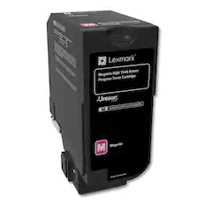 Lexmark
Magenta High Yield Return Program Toner Cartridge
Minisort
Toner
Magenta
www.lexmark.com/supplies
4DC6514-001-602466