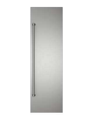 Front. Viking - 24"W. Door Panel for Viking Veil FDFZIC7240L FDFZIC7240R FDREIC7240L & FDREIC7240R Ref./Frz. Models - Stainless Steel - Stainless Steel.