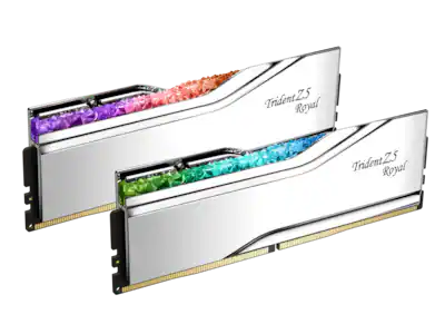G.SKILL Trident Z5 Royal 64GB DDR5 6400MHz RAM (2x32GB) F5 G.SKILL Trident Z5 Royal 64GB DDR5 6400MHz RAM (2x32GB) F5