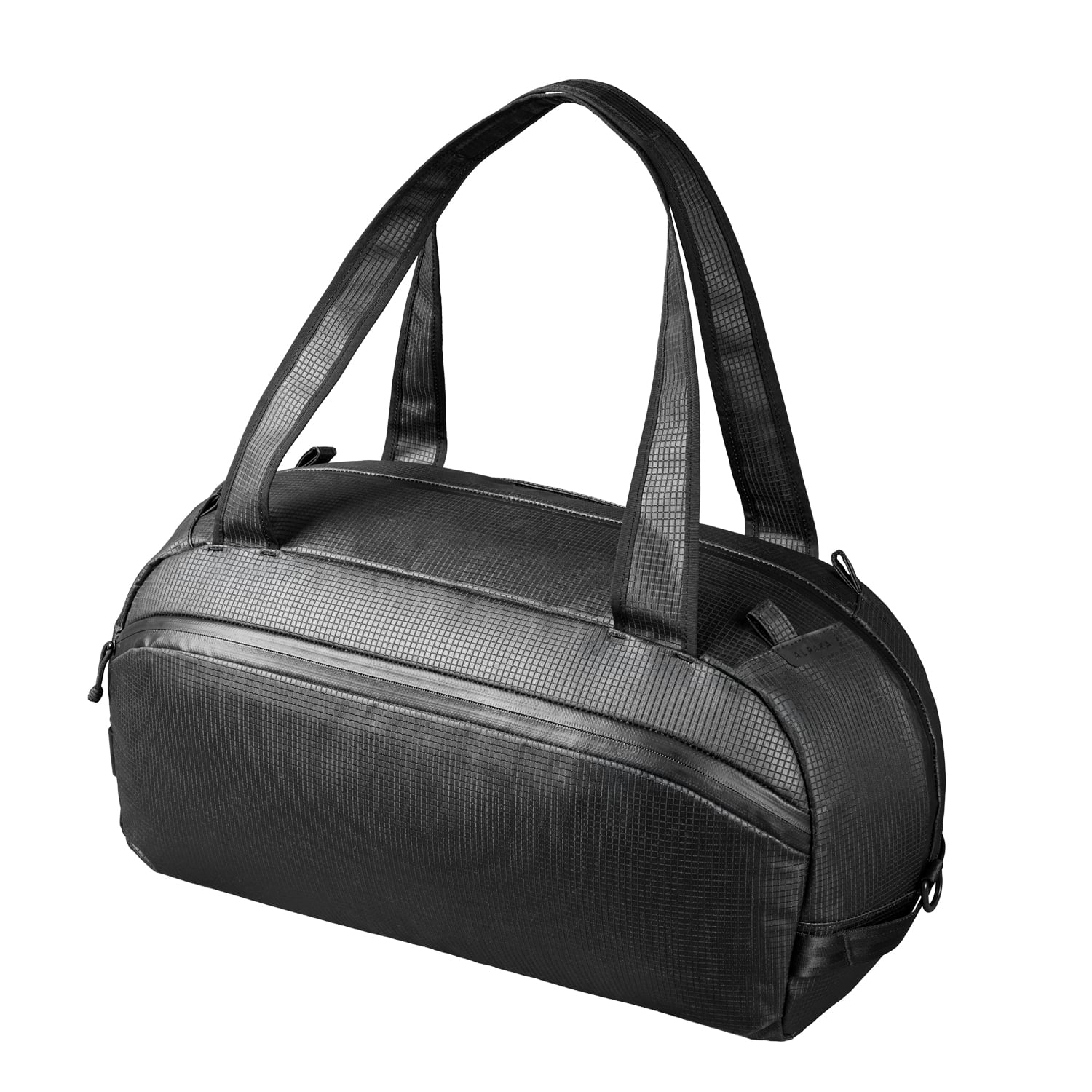 ALPAKA - 35L Lightweight Duffel Bag for Gym, Weekend Trips & Carry-On Travel, Momentum Duffel, Weather-Resistant - Axodyne hybrid Black