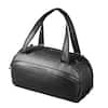 Front. ALPAKA - 35L Lightweight Duffel Bag for Gym, Weekend Trips & Carry-On Travel, Momentum Duffel, Weather-Resistant - Axodyne hybrid Black.