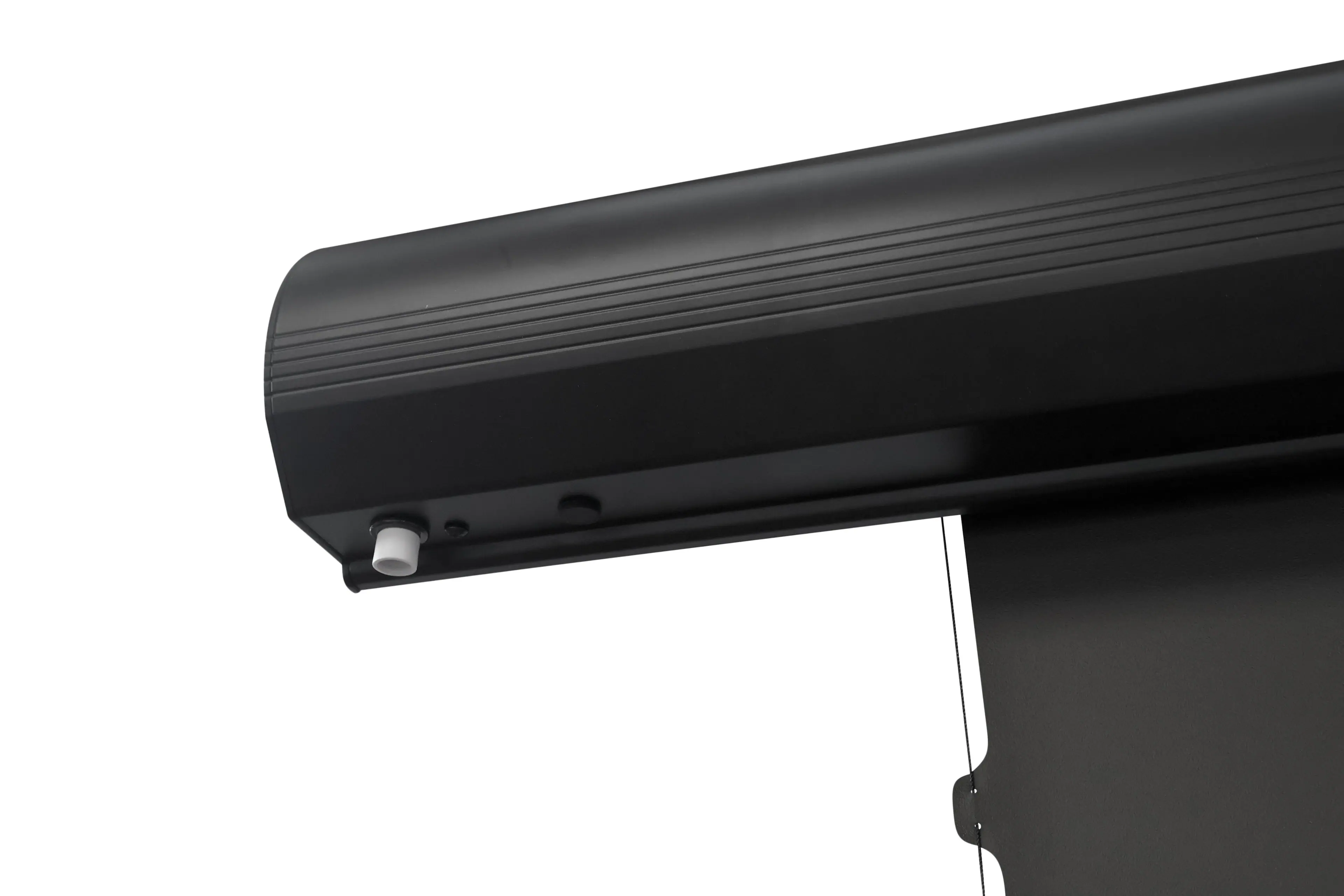 Angle. Elite Screens - Yard Master Tab-Tension 2 Wireless Front/Rear Projection Outdoor Screen,138" diag.,16:9,RF Remote,OMS138HT-ELEDUAL-BAT - Black.