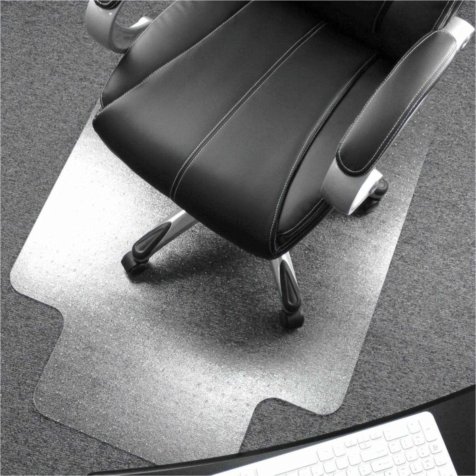 Alt View 16. Floortex - Ultimat Polycarbonate Lipped Chair Mat for Carpets over 1/2'' - 35'' x 47'' - Clear.