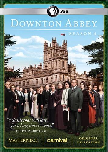 Front. Downton Abbey: Season 4 (Masterpiece)   - DVD.