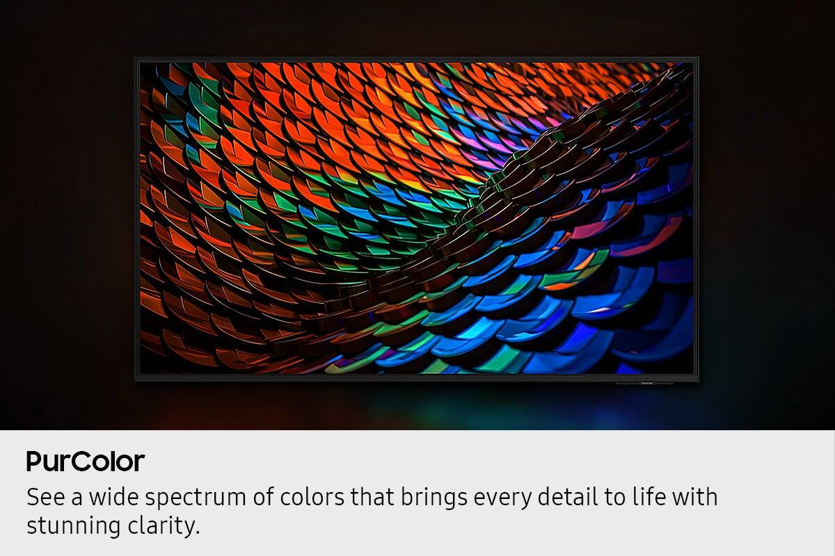 PurColor  
See a wide spectrum of colors that brings every detail to life with stunning clarity.