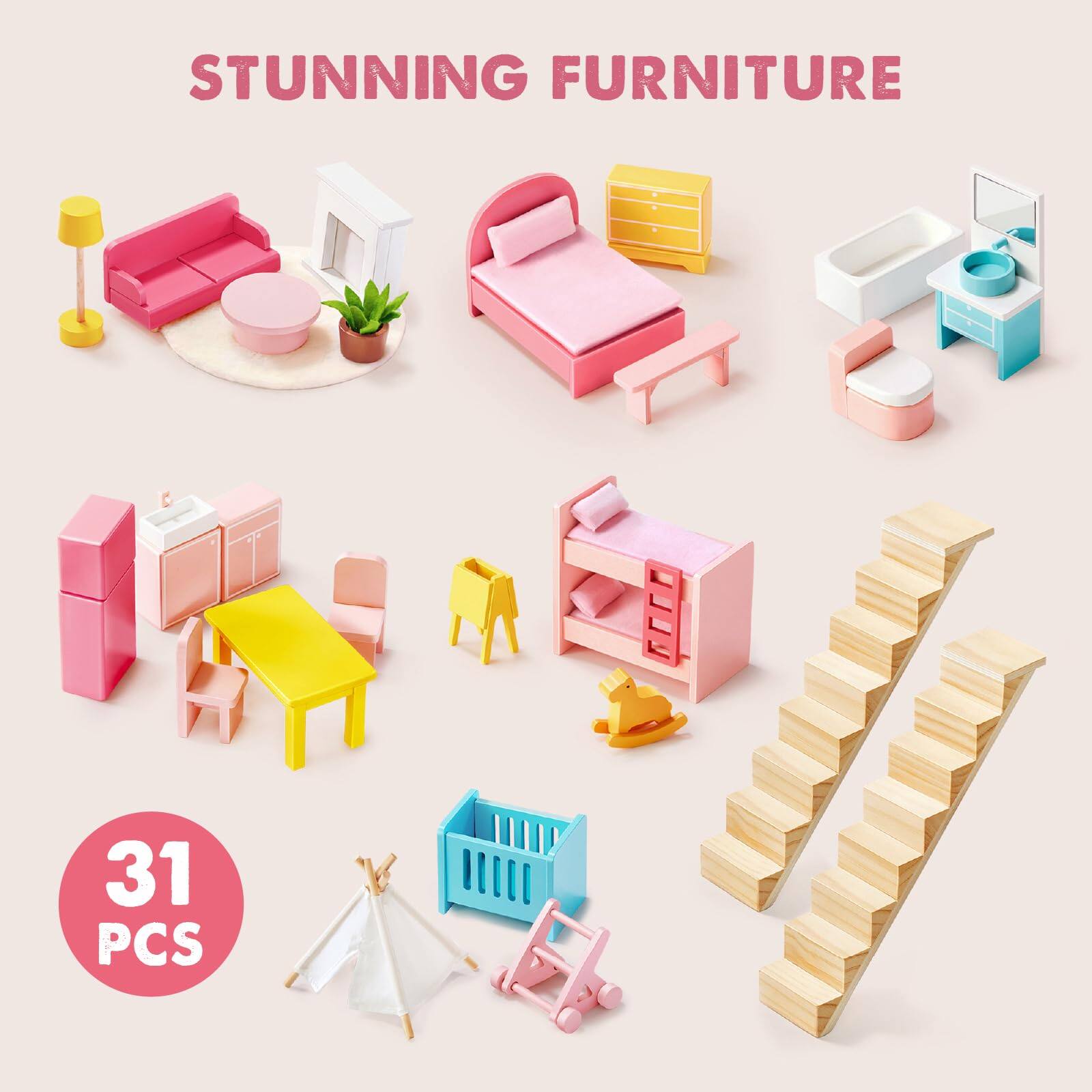 STUNNING FURNITURE

31 PCS