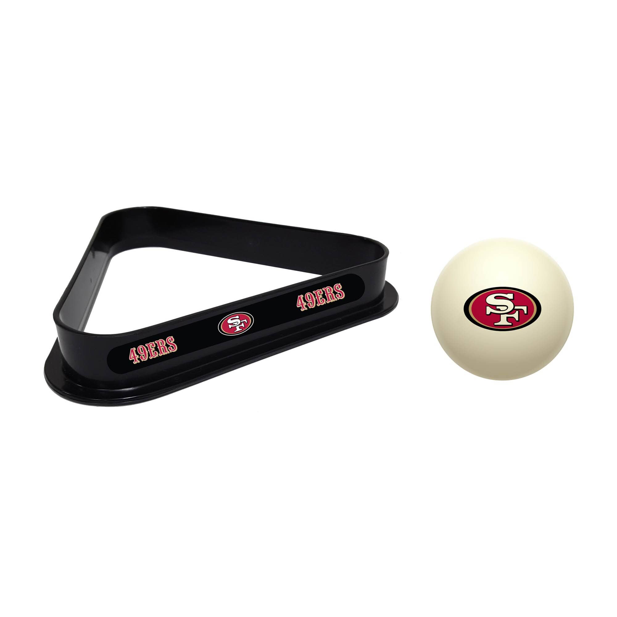 Imperial - San Francisco 49ers Cue Ball & Rack Set - White price history on PriceWatchPro