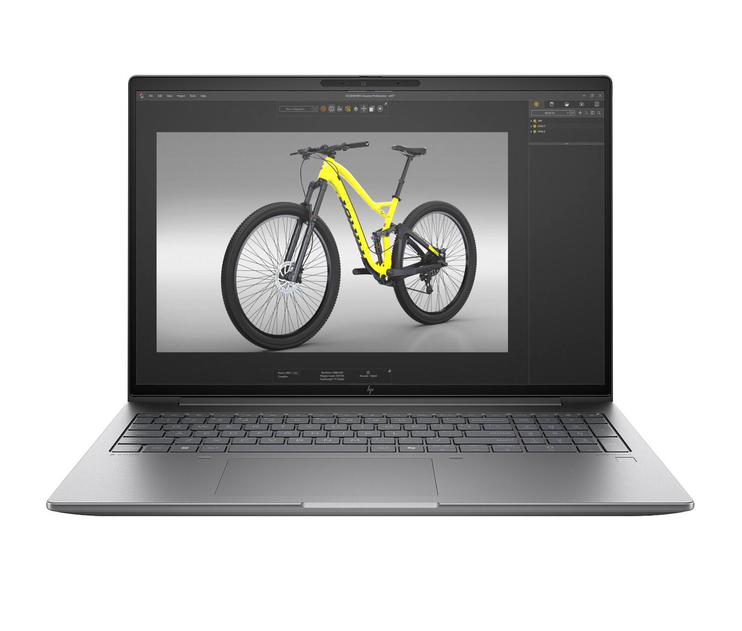 Front. HP - HP ZBook Power 16" G11 A Mobile Workstation PC 3 Yr Wolf Pro Security & 3 Yr - Gray.