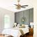 Alt View 1. Parrot Uncle - 52" BohoSand Gold Cage Ceiling Fan with Remote and Light Kit - Matte White.