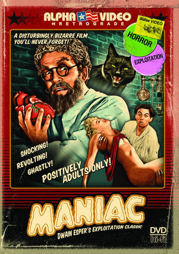 Maniac (Retro Cover Art + Postcard) - DVD