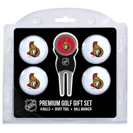 Team Golf - Ottawa Senators 4-Ball Gift Set - Multicolor