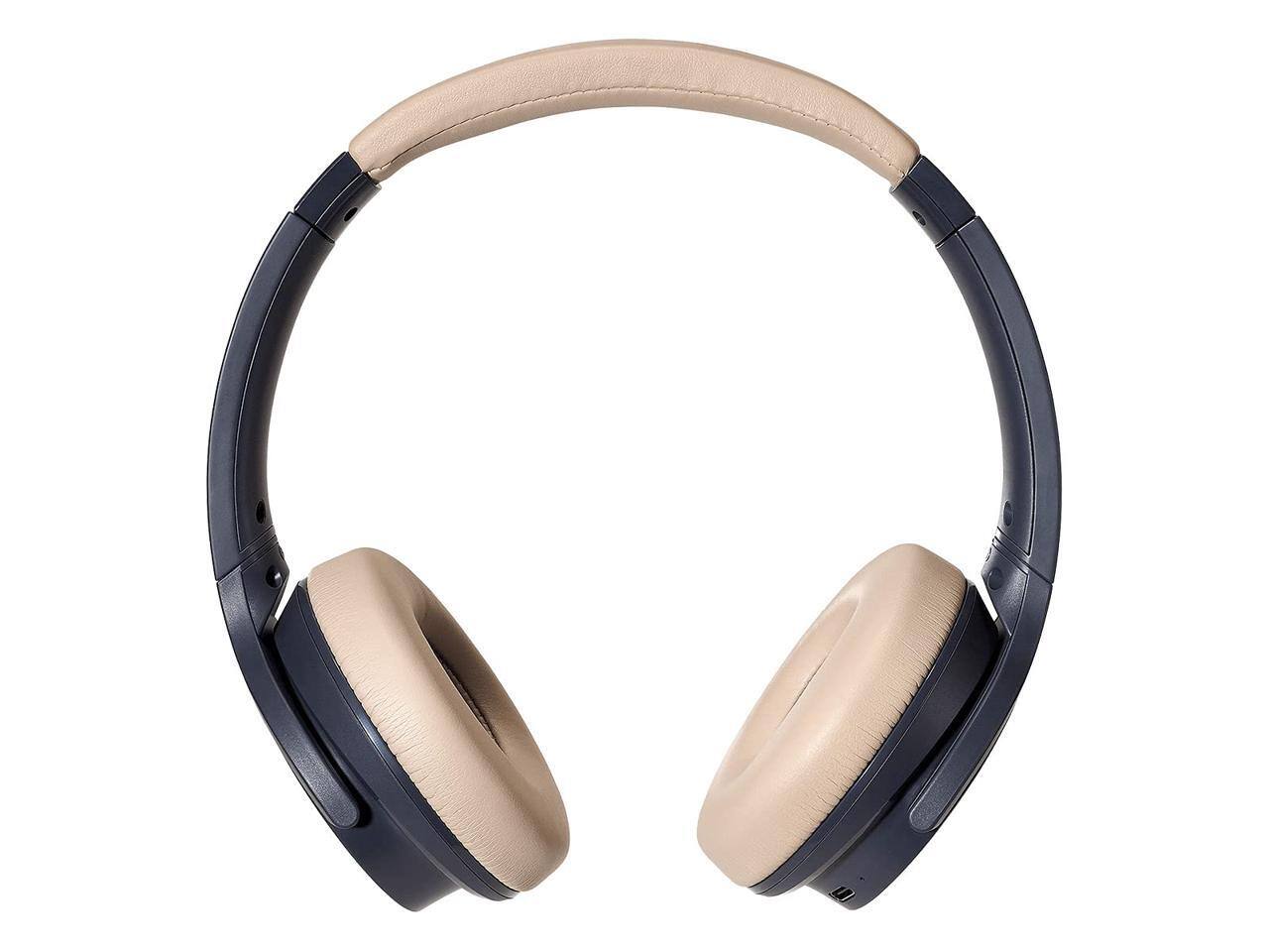 Alt View 3. Audio-Technica - Audio Technica ATHS220BTNBG Wireless Headphones NB.