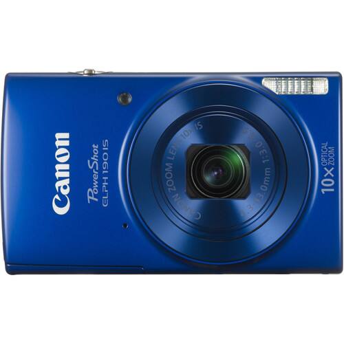 Canon PowerShot ELPH 190 IS  
10x Zoom Lens  
10x Optical Zoom  
1:3.0-5.9  
24-240mm  
10x IS  
Optical Zoom