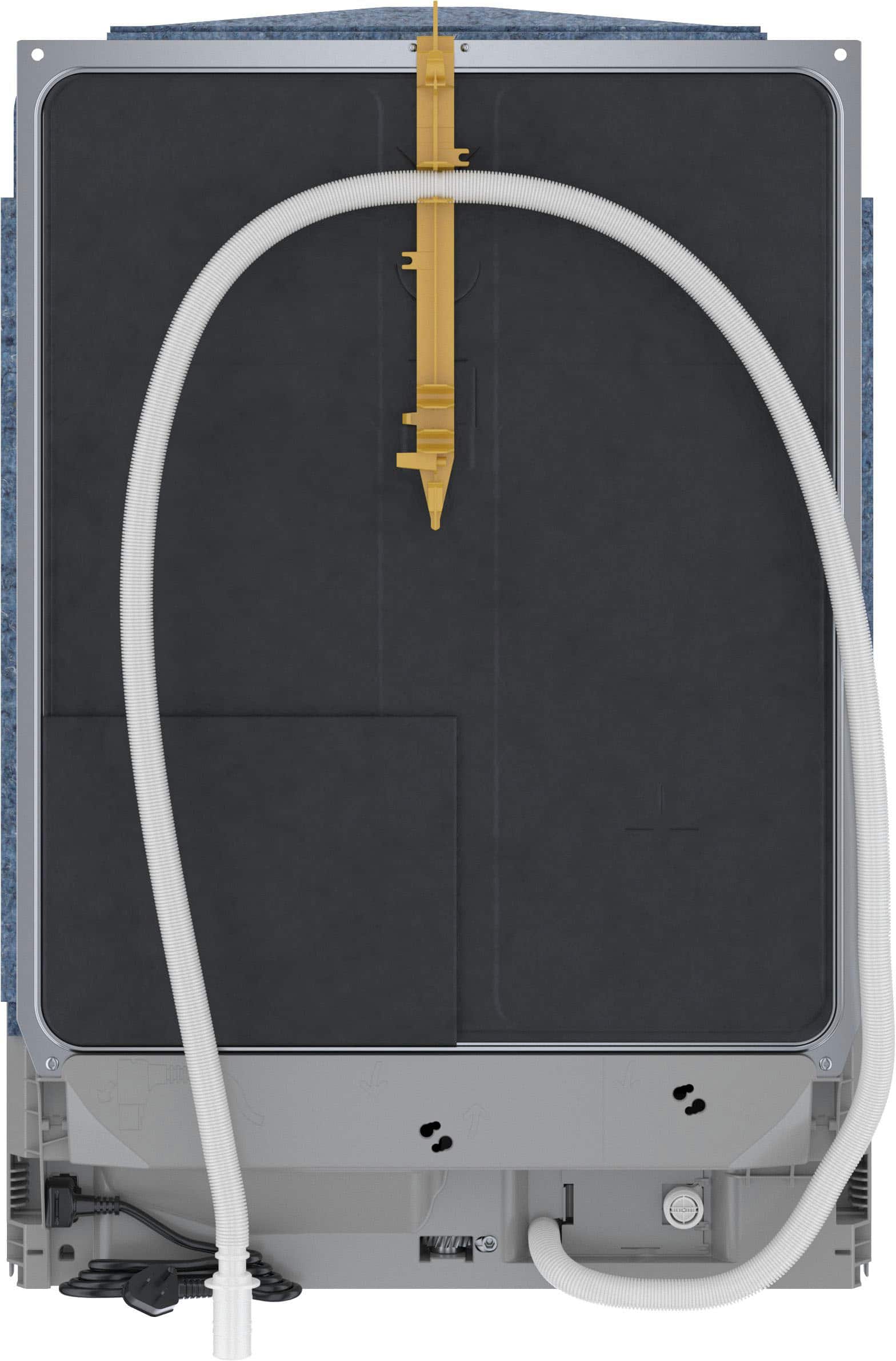 Alt View 3. Bosch - 800 Series 24" Top Control Smart Built-In Stainless Steel Tub Dishwasher with Flexible 3rd Rack, 42 dBA - Stainless Steel.