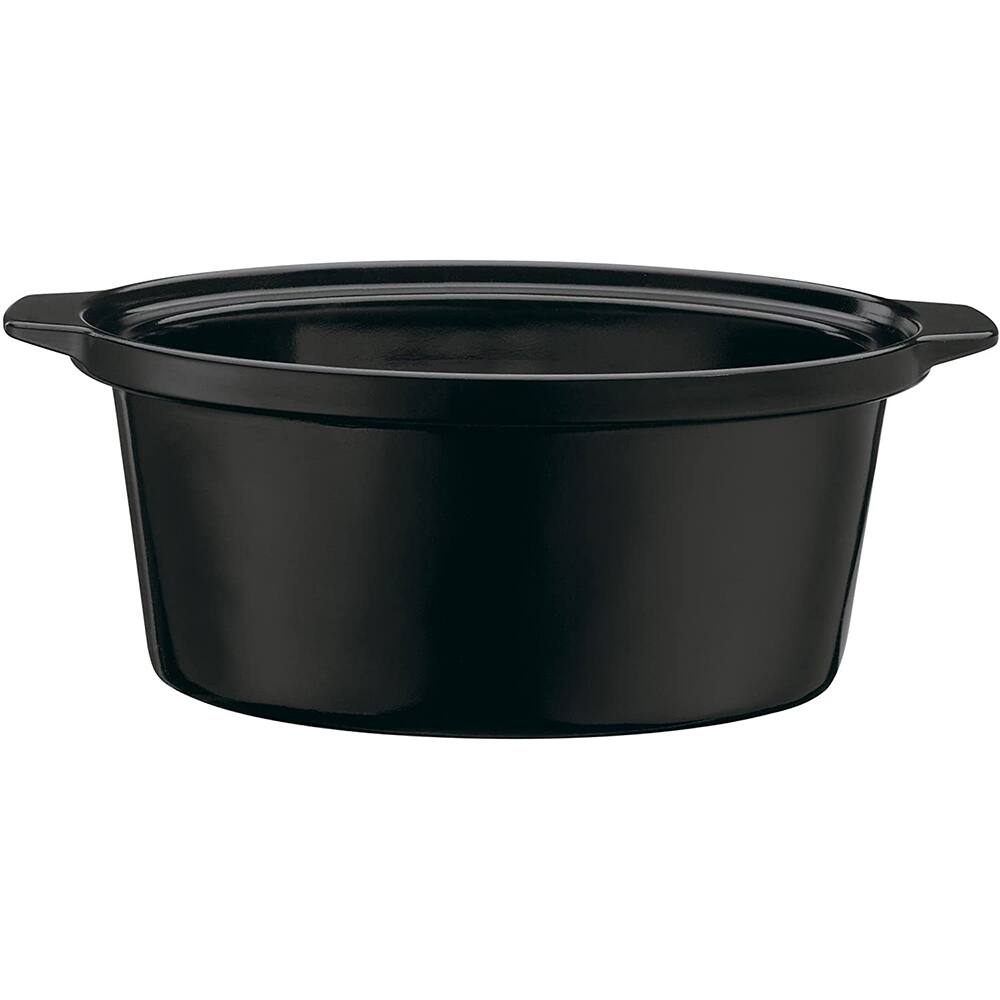 Alt View 5. Cuisinart - 3.5 Quart Programmable Slow Cooker Brushed Steel with 2 Year Extended Warranty Bundle - Brushed Stainless Steel.