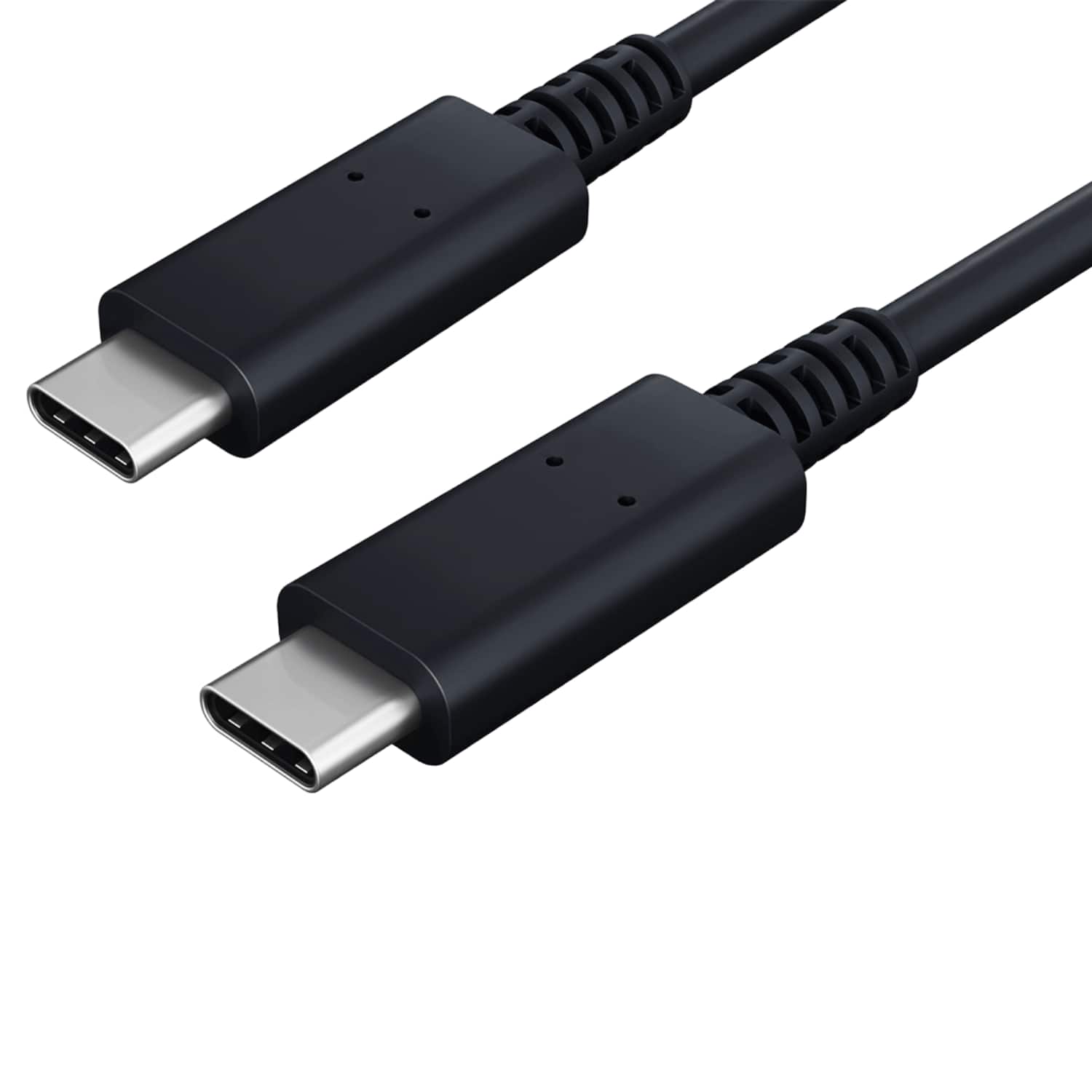 Sanoxy - 6in USB 3.2 Gen 2x1 Type-C to Type-C Cable– - Black