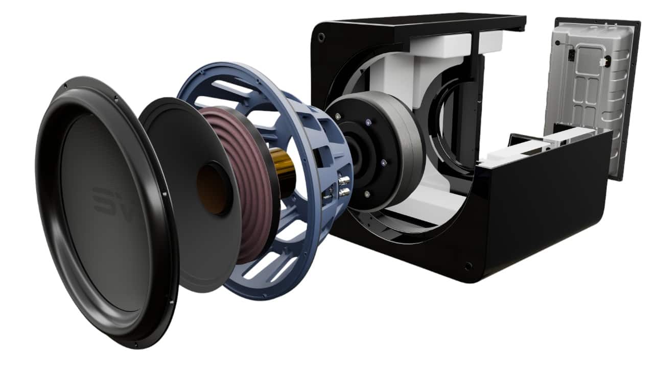 Alt View 14. SVS - SB-5000 15" 2000W Powered Subwoofer - Black Ash.