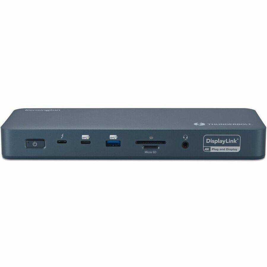 Kensington  
Thunderbolt  
DisplayLink 4K Plug and Display  
SD  
Micro SD