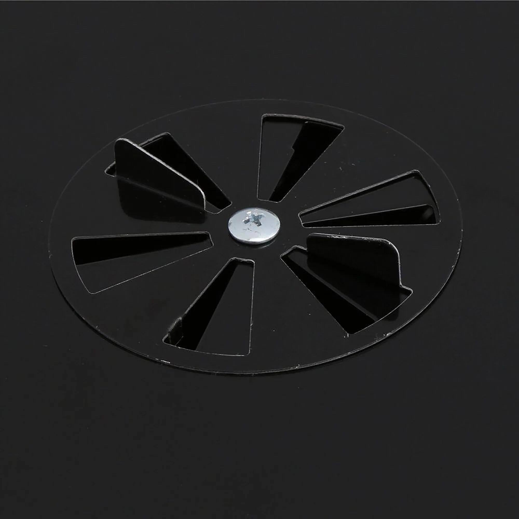 Alt View 2. Americana Grills - Americana The Swinger Portable Charcoal BBQ Grill w/ One Side Table, Black.