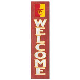 Jardine - Pittsburg State Gorillas 12'' x 48'' Welcome Outdoor Leaner - Red