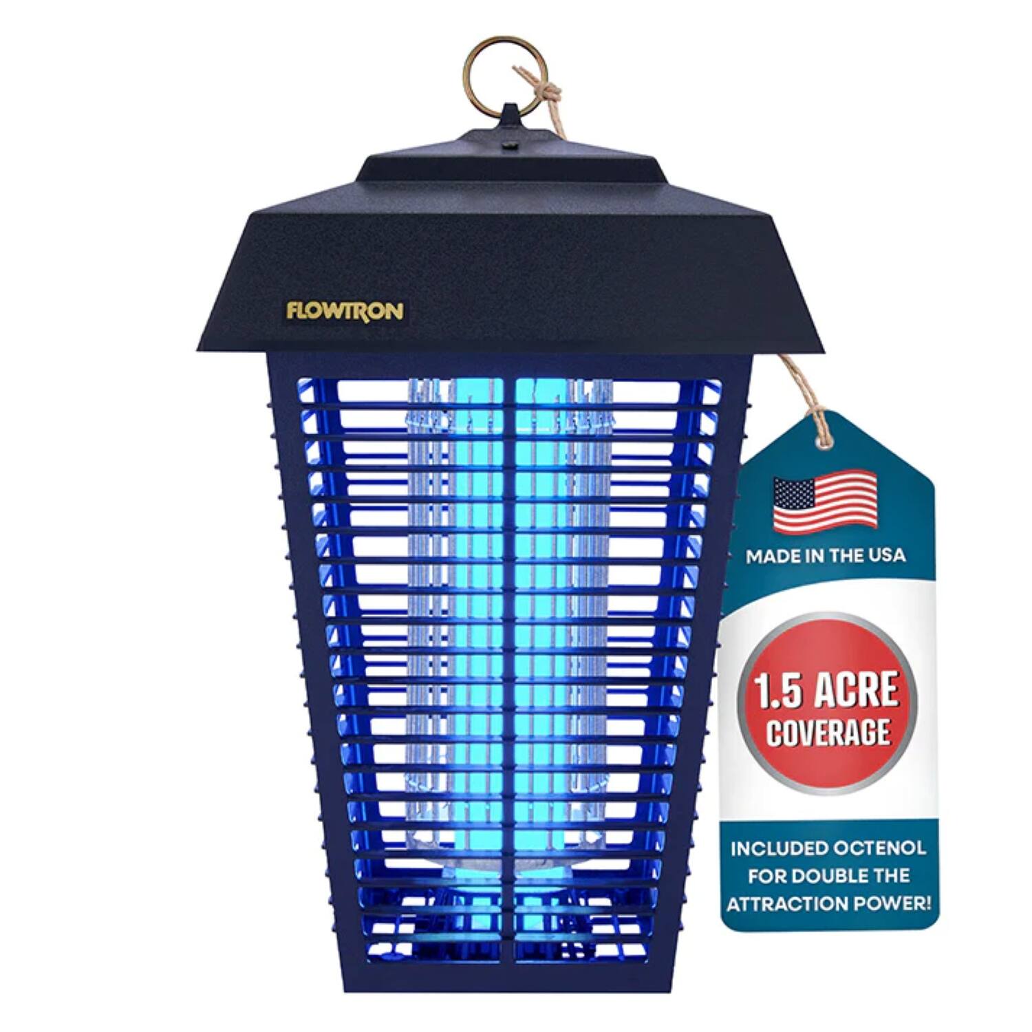 FLOWTRON MADE IN THE USA 1.5 ACRE COVERAGE INCLUDED OCTENOL FOR DOUBLE THE ATTRACTION POWER!