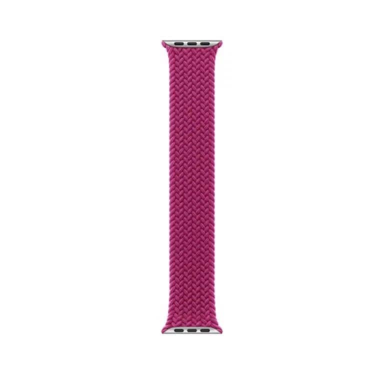 Apple - BRAIDED SOLO LOOP 42MM WATCH BAND MY1Y3AM/A RETAIL SZ 8 - MAGENTA