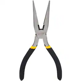 Stanley - 6 in. Steel Fixed Joint Long Nose Pliers