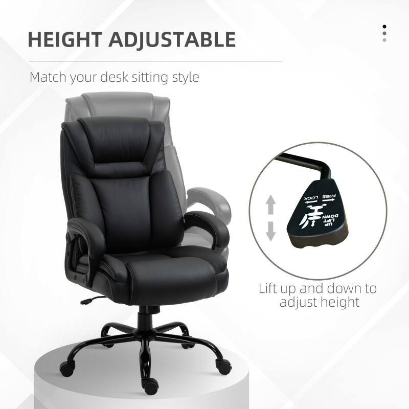 HEIGHT ADJUSTABLE  
Match your desk sitting style  

Lift up and down to adjust height