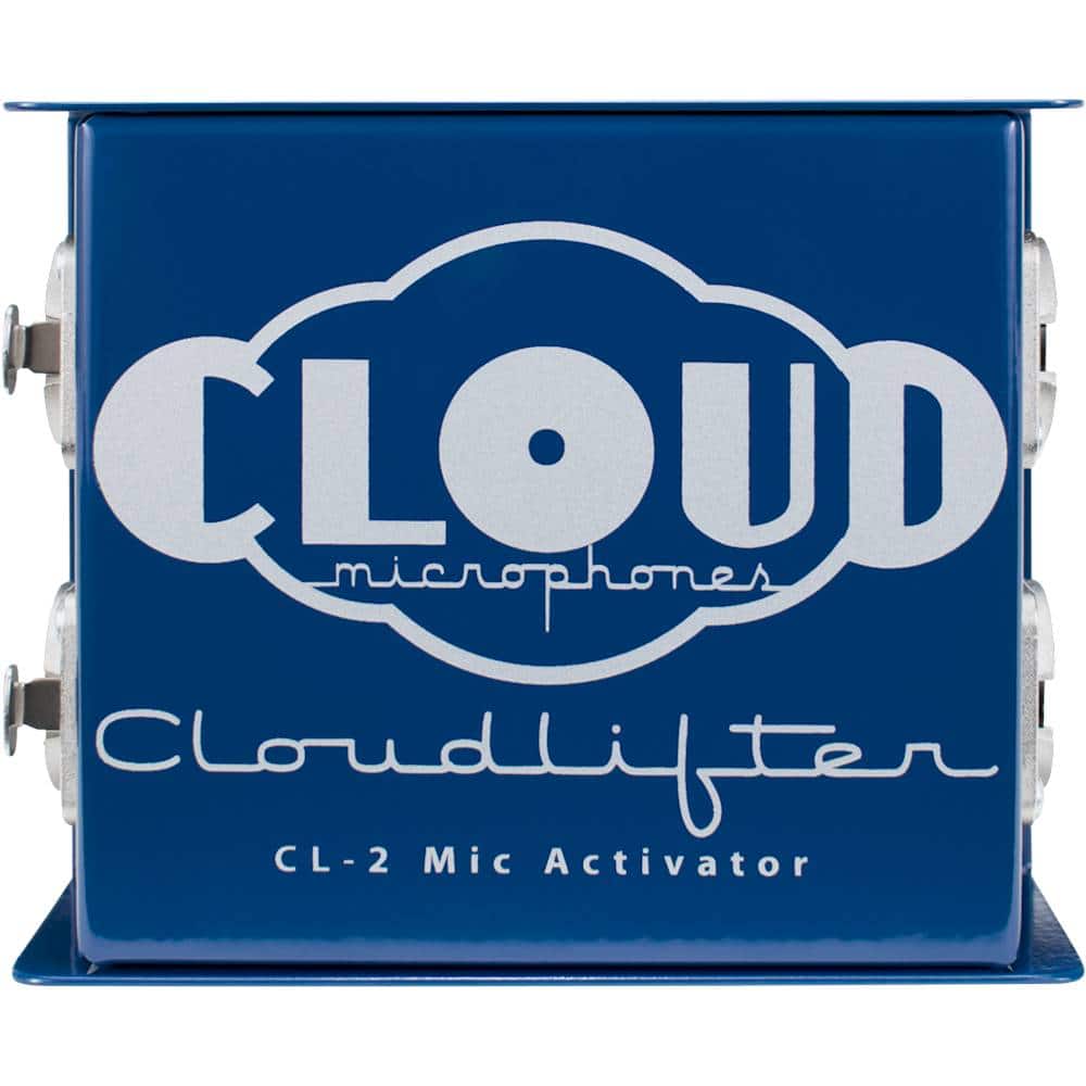 Front. Cloud Microphones - Cloudlifter 2.0-Ch. Microphone Amplifier - Blue/White.