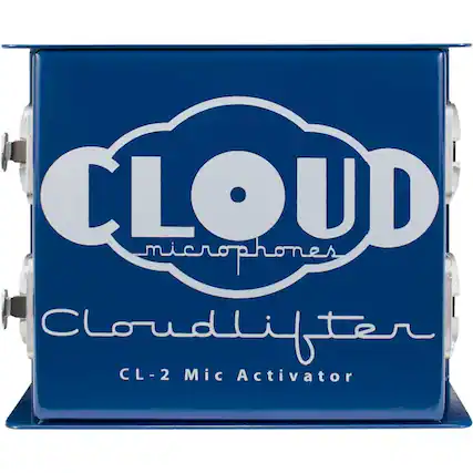 Front. Cloud Microphones - Cloudlifter 2.0-Ch. Microphone Amplifier - Blue/White.