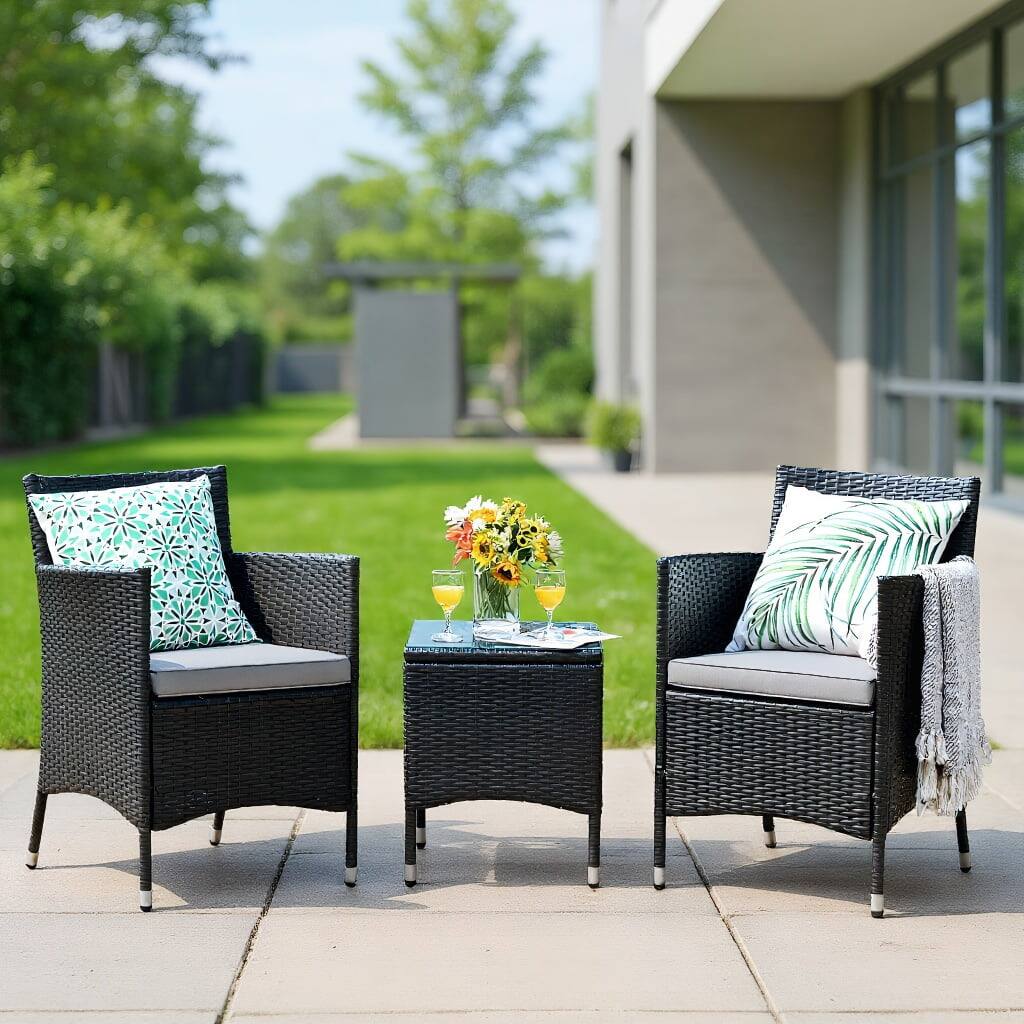 Plastic Wicker Outdoor Furniture