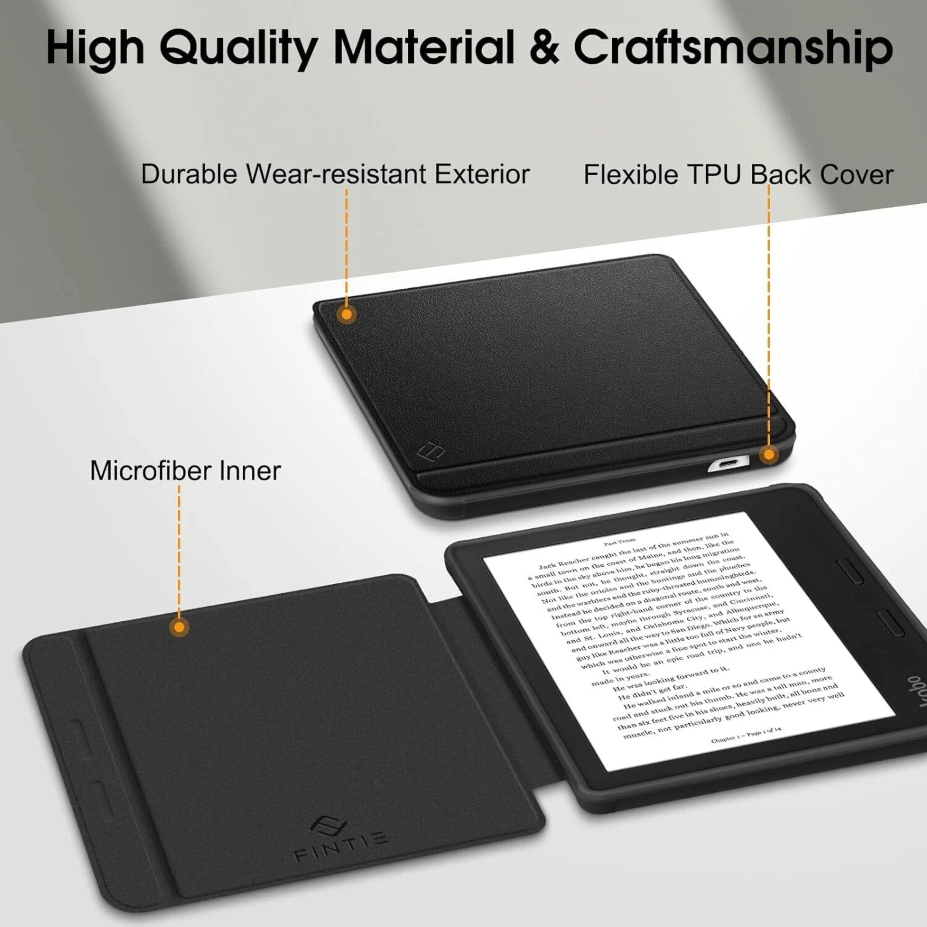 High Quality Material & Craftsmanship

- Durable Wear-resistant Exterior
- Flexible TPU Back Cover
- Microfiber Inner