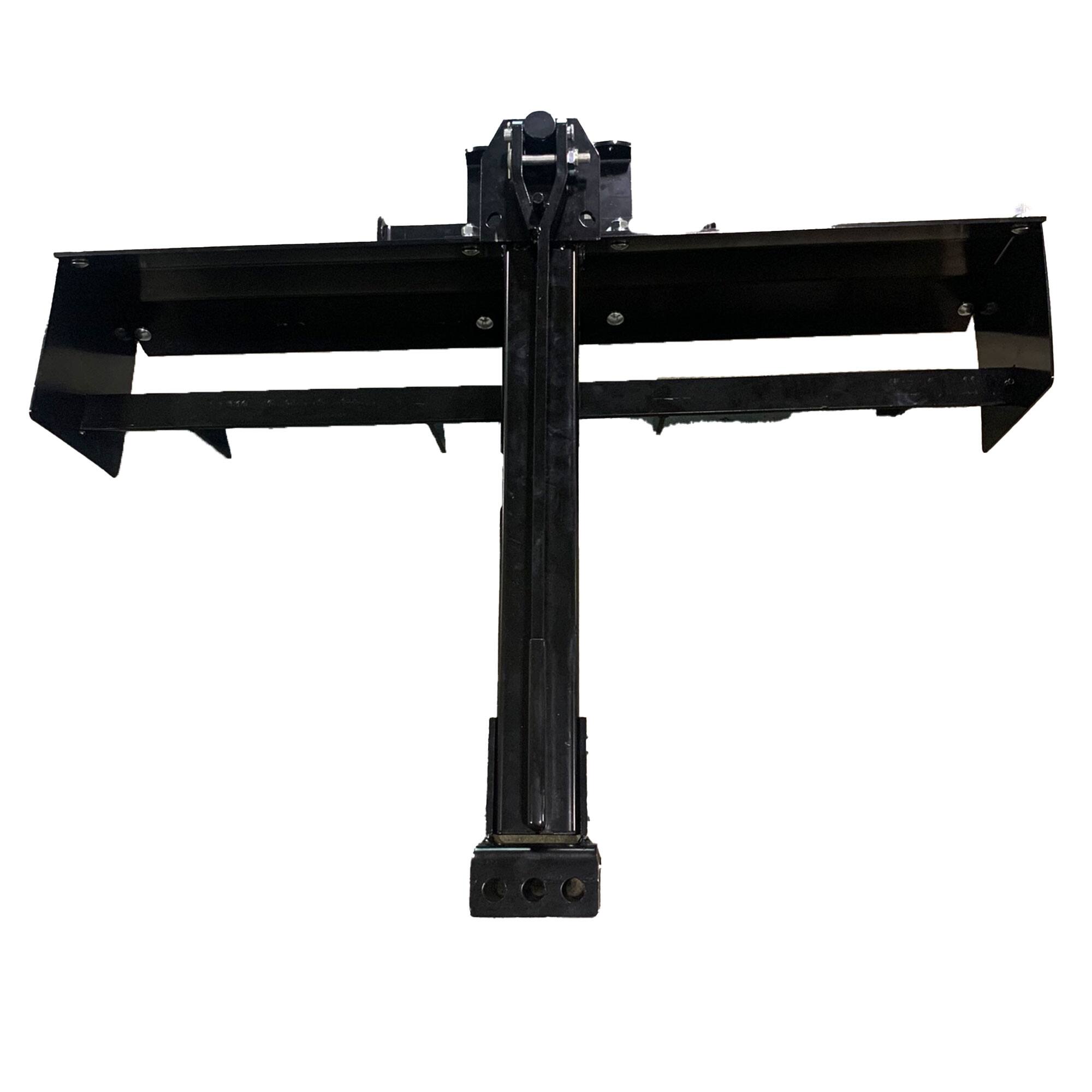 Alt View 3. Field Tuff - Field Tuff 38 Inch Sleeve Hitch Tow Behind Scraper for Garden and Yard, Black - Black.
