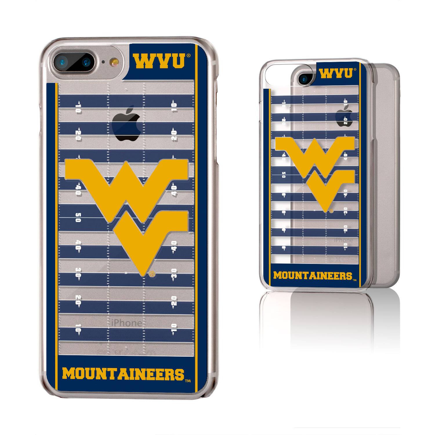 Keyscaper - NCAA - West Virginia Mountaineers iPhone Clear Football Field Design Case - 14 Pro Max - Multicolor price history on PriceWatchPro