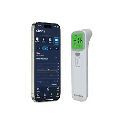 11:03
Charts
Regularity Mobility Sleep Vitals
D W M Y
Vitals
Sep 27-Oct 03, 2024
Body Temperature
97.8
97.4°F
Temperature Summary
Fetal Heart Rate Summary
Nomo Care Settings
nomo