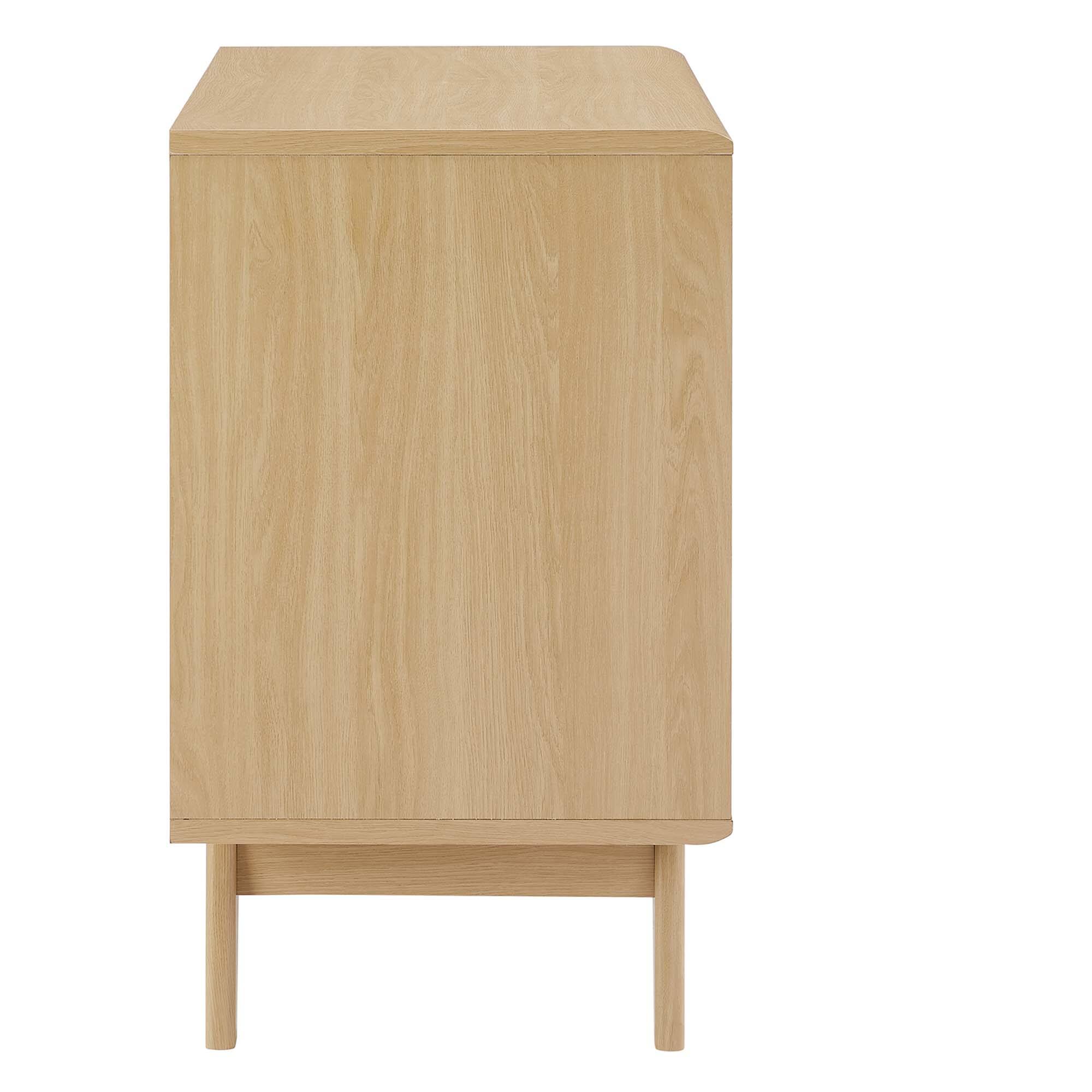 Alt View 7. Modway - Render Cat Cabinet by Modway - Oak.