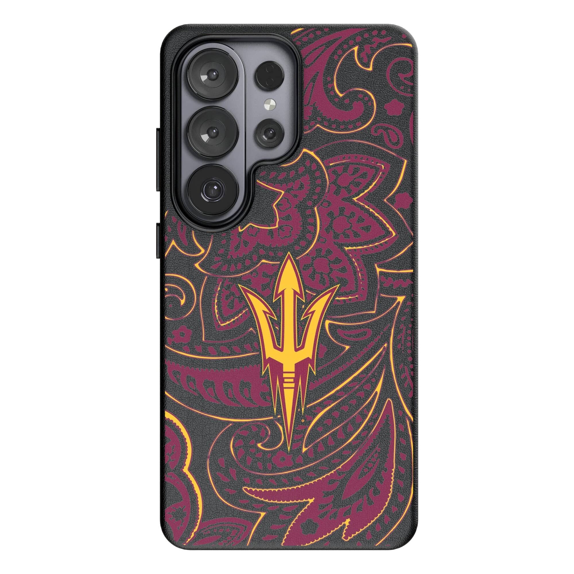 Keyscaper - NCAA - Arizona State Sun Devils Paisley Galaxy Magnetic Bump Case - S26 Plus - Black price history on PriceWatchPro