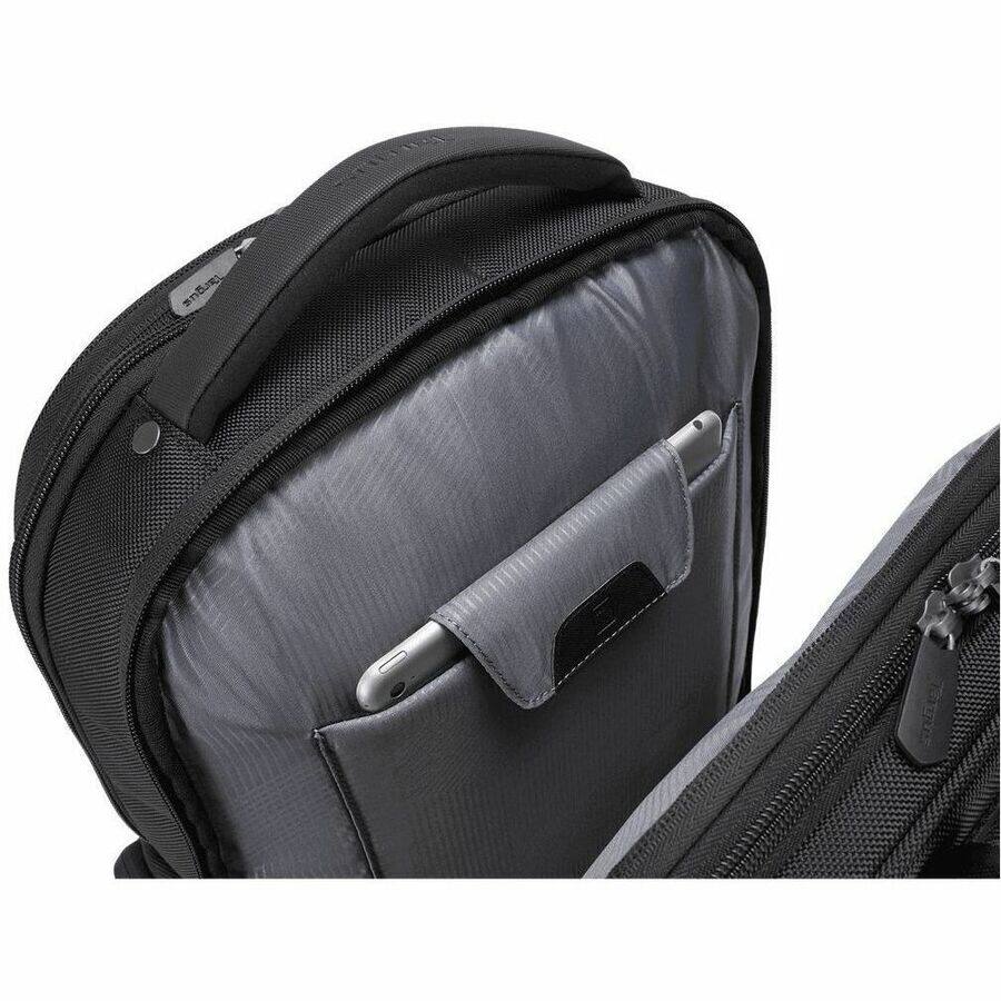 Alt View 2. Cisco Consumer Products - Targus Corporate Traveler Backpack - Backpack - Black.
